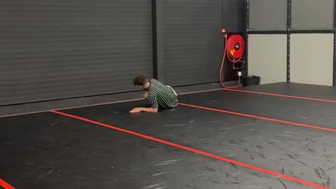 Guy Breaks His Ankle While Attempting Stunt at Trampoline Park