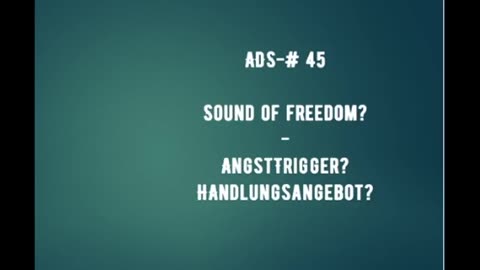 ADS-#45 – SOUND OF FREEDOM