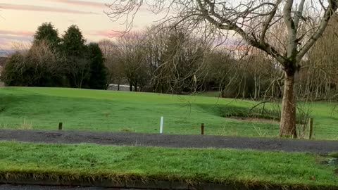 Dec 2023 Hazlehead Wanderers Rugby training ground from tennis courts