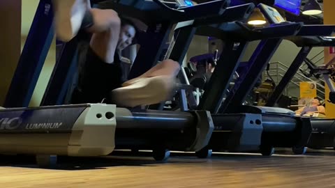 Treadmill Throws Him Back