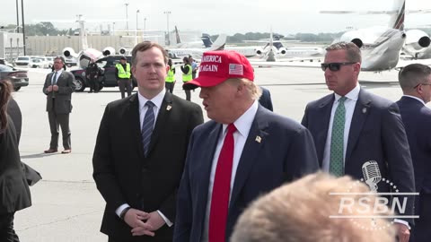WATCH: President Donald J. Trump Answers Questions from the Media in Atlanta, GA - 4/10/24