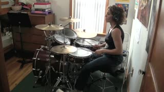I'm Eighteen by Alice Cooper ~ Drum Cover