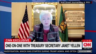 Biden Treasury Secretary Yellen on Inflation: "I think I was Wrong Then..."