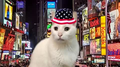 United States of America's National Anthem by Cats