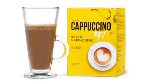 Cappuccino MCT - Coffee that will help you lose weight.