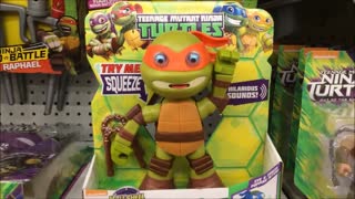 Teenage Mutant Ninja Turtle Talking Squeeze Toy