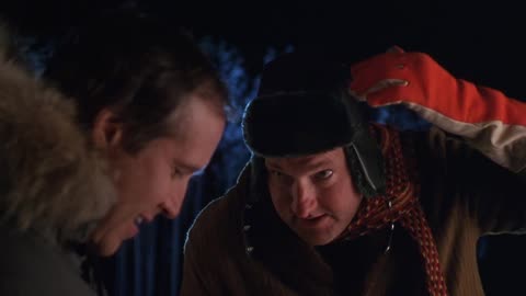 Christmas Vacation "Do you really think it matters Eddie?" scene