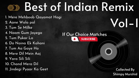 Best of Indian Remix | Vol-1 | Hindi Remix songs