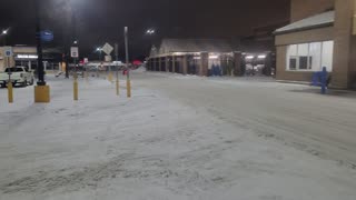 ATV in front of Walmart