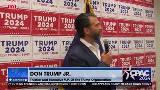 Donald Trump Jr.: Big Tech and Mainstream Media Can No Longer Hide Democrats’ Insanity