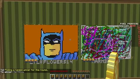 MINECRAFT PIXEL PAINTERS (How did he do that?)