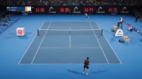 TopSpin 2K25 Online #1 Federer vs Sharapova PS5