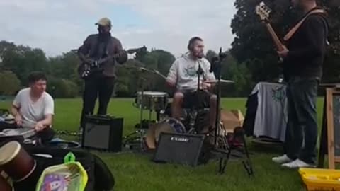 A bit more jamming in the park with Jam For Freedom