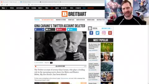 TWITTER NUKES GINA CARANO ON EVE OF HUNTER BIDEN MOVIE PREMIERE