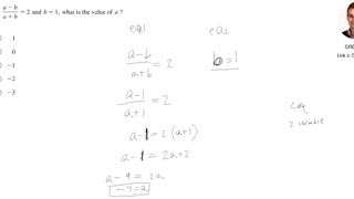 Simple System of Equations: Practice GRE with a Cambridge PhD