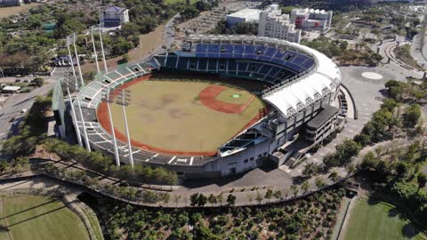 Chengcing Lake Baseball Stadium 澄清湖棒球場 🇹🇼 (2019-02) {aerial}