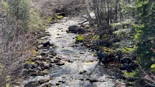 Round Hill River As it Goes Under A 101 Highway