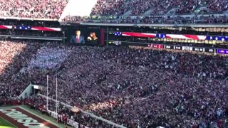 President Trump Greeted by Loud Cheers at Bama-LSU Game [WATCH] 2