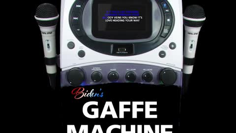 The Biden Gaffe Machine