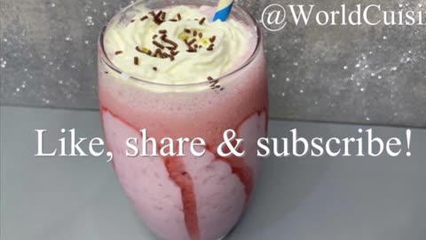 Strawberry Milkshake Easy & Quick Milkshake Recipes