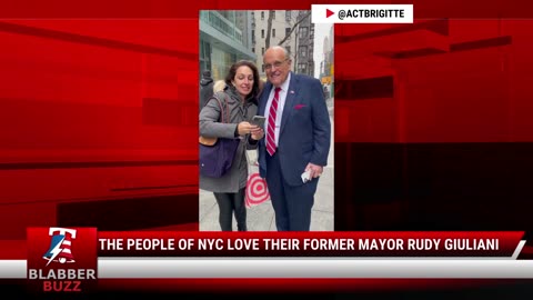The People Of NYC Love Their Former Mayor Rudy Giuliani