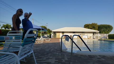 Beautiful Swimming Pool in Leisureville, Boynton Beach, Florida