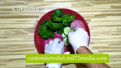 Easy Keto Diet Recipe Simple Salami Platter