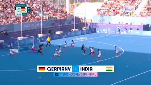 Germany vs india semi-finals paris olympics