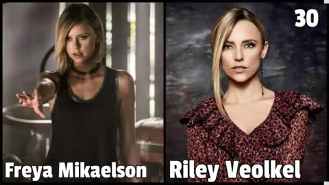 The ORIGINALS TV SHOW CAST REAL NAMES AND AGE