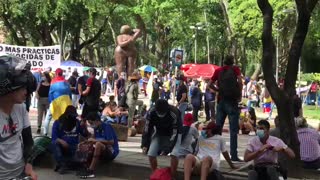 Avanzan las manifestaciones en la tarde de este miércoles en Bucaramanga