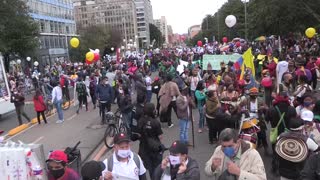 Video: Así se vivió la jornada de marchas en Colombia