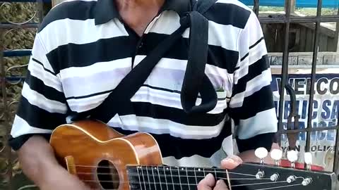 Father Plays the Ukulele