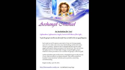 Archangel Michael via Sharon Stewart, Week 54 Message