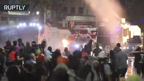 Chile Protests Turn Violent: Two DEAD & 450 Arrested on Uprising Anniversary