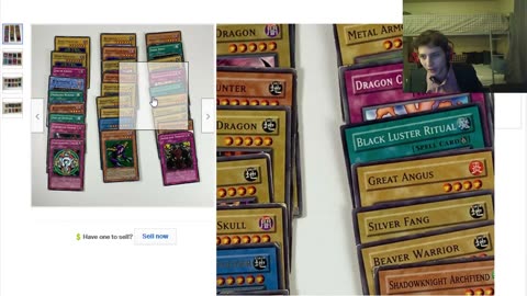 The Search For Deals On Yu-Gi-Oh! Trading Card Lots On eBay On 11-14-2021