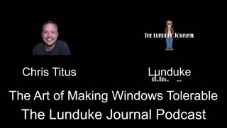 Making Windows Tolerable with Chris Titus