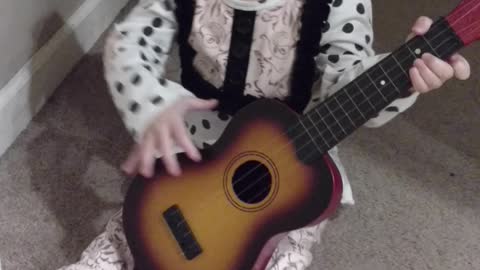 2-Year-old Worships God as she sings "Jesus, Lamb of God, Worthy is Your Name"