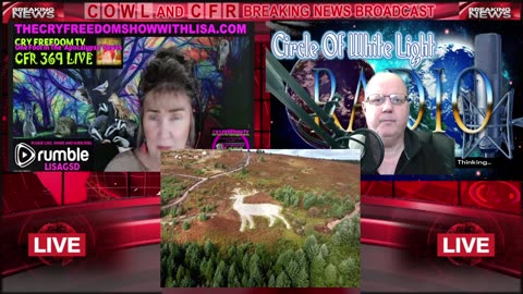 WWW.THECRYFREEDOMSHOWWITHLISA.COM NEWSCAST with ALAN JAMES, White Stags, Smart Plugs, EV's and more