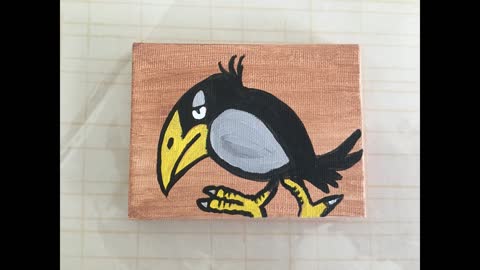 Minah Bird Painting