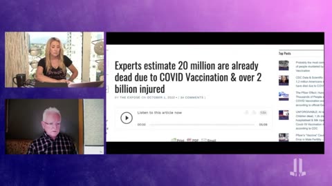 20 million deaths and 2 BILLION adverse events globally are directly attributable to the vaccine.