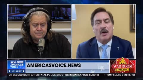 'God's Got His Hand in All of This': Mike Lindell Says Stolen Election Will Be Exposed