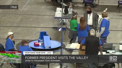 President Trump visits the Valley