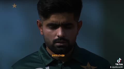 Pakistani cricketer baber azam😡 action