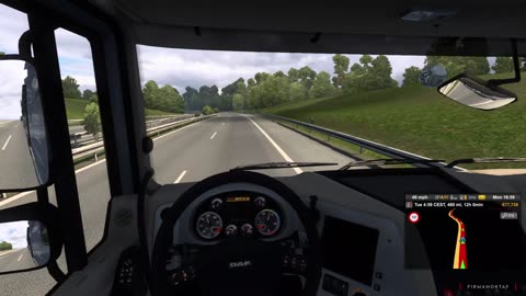 Euro Truck Simulator 2 Dapat Muatan Pipa Air ke Kota Graz Austria | DAF XF Tractor Head