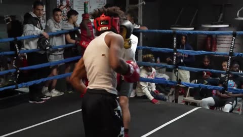 The Destroyer! Incredible Amateur Boxing Sparring Session