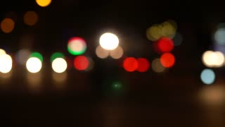 Blur Art Photography of Night street cars