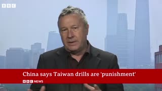 Taiwan condemns China military drills as irrational provocations