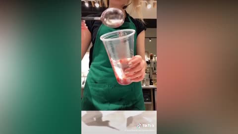 Making Starbucks Drinks TikTok - Best Starbucks Drinks On Tik Tok - Tiktok Compilation