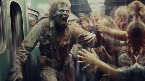 Zombie with a Shotgun Train Attack #1