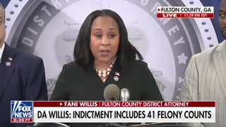 A breathless Fani Willis attempts to explain the Georgia indictment
